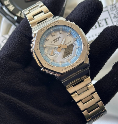 GShock-GMCB2100 (Blue Analog Digital Watch)