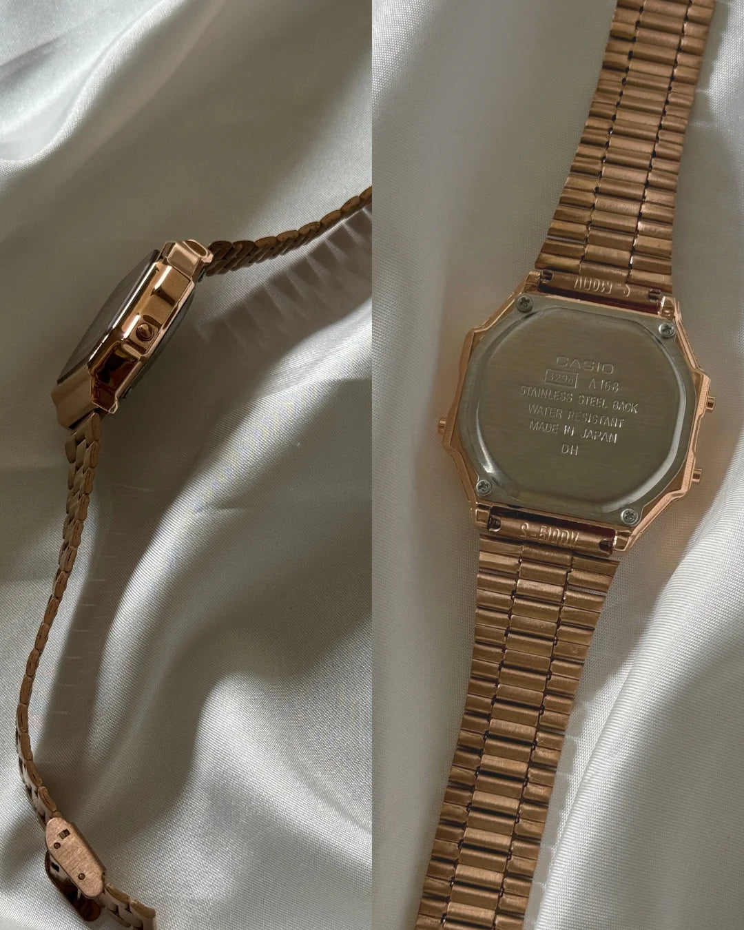Vintage A168 Rose gold ( Digital watch )