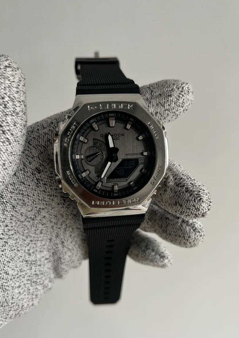 GShock GM-2100 (Analog Digital Watch) Grey