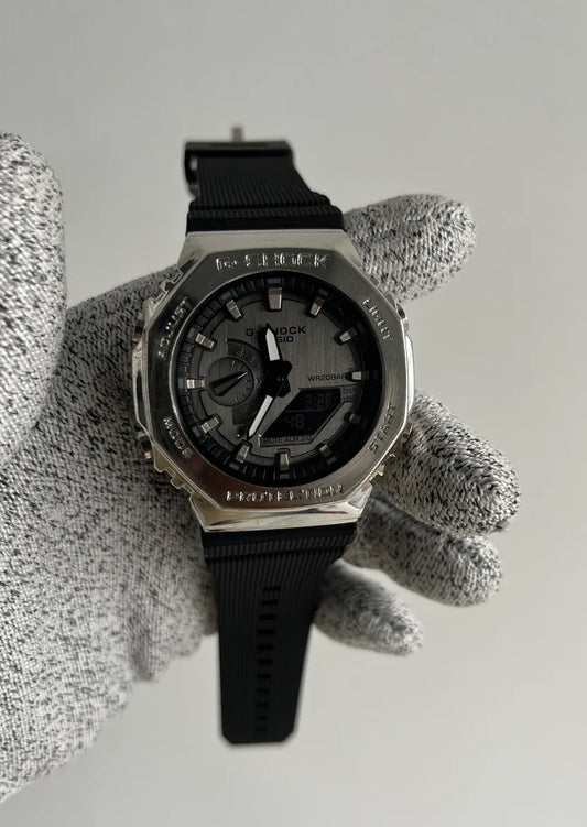 GShock-GM-2100 (Black dial Analog Digital Watch)