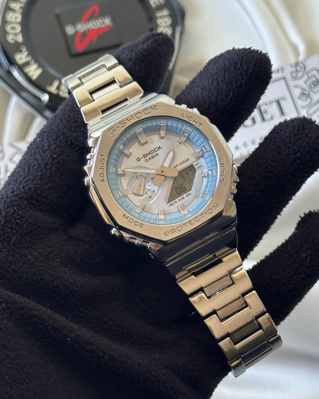 GShock-GMCB2100 (Blue Analog Digital Watch)