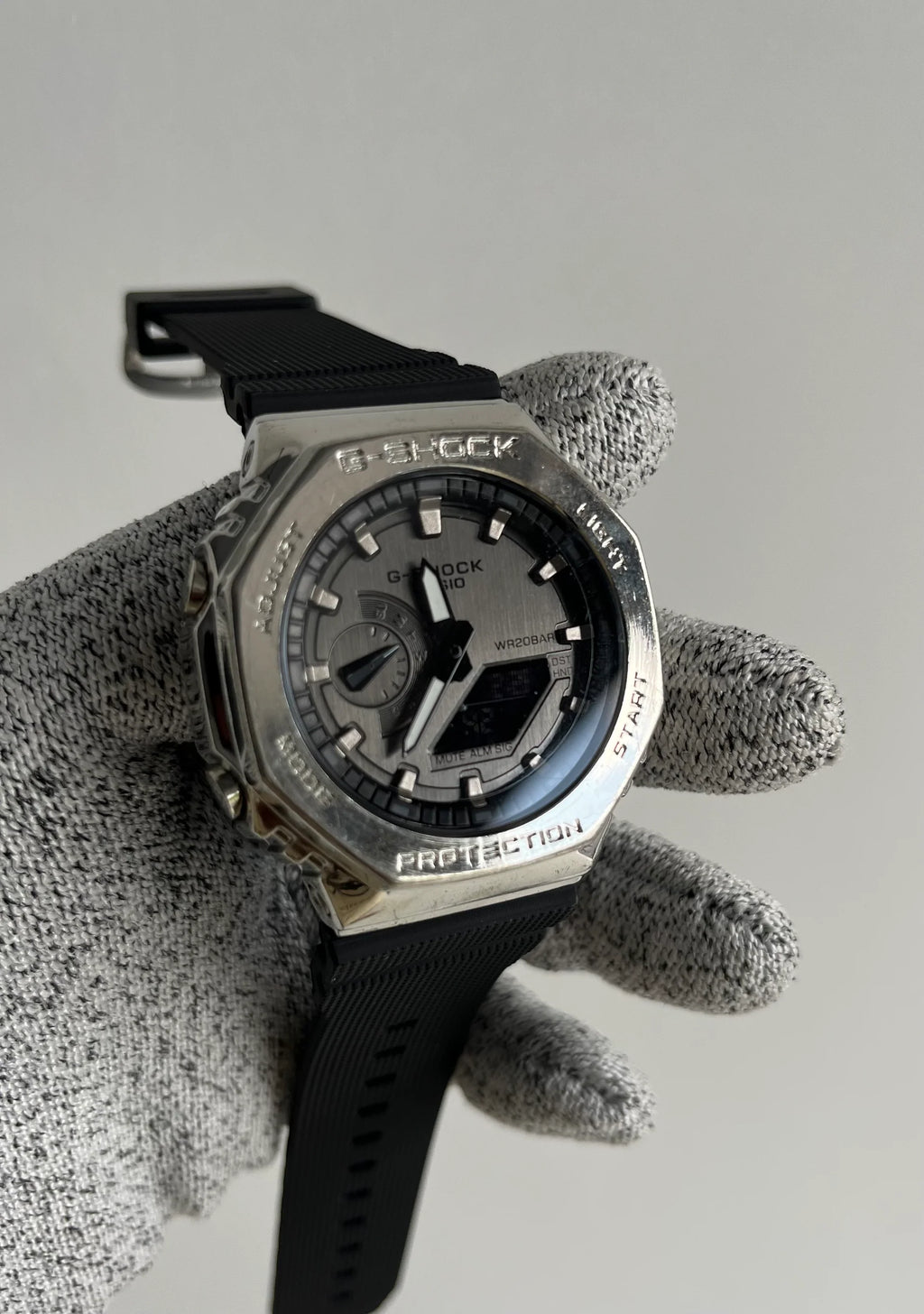 GShock GM-2100 (Analog Digital Watch) Grey