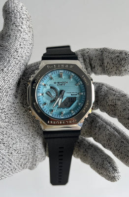 GShock GM-2100 (Analog Digital Watch) Blue