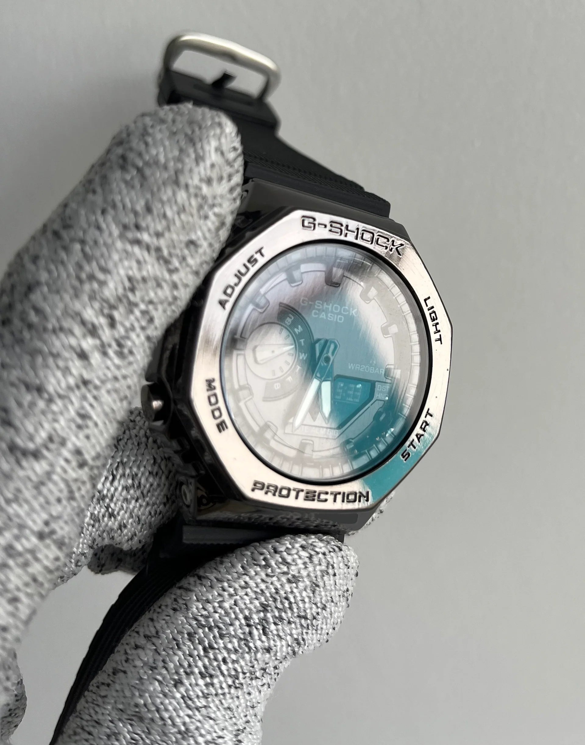 GShock GM-2100 (Analog Digital Watch) Black