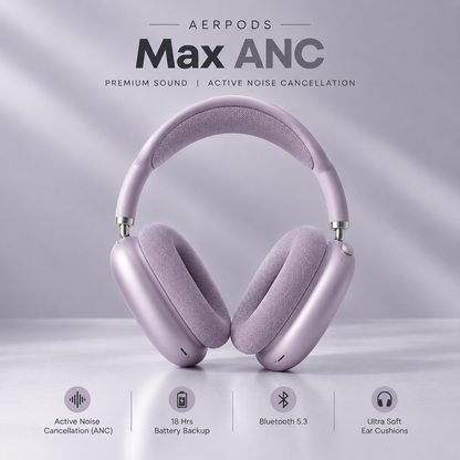 Aerpods Max (Noise Control + Popup Sensor) Purple