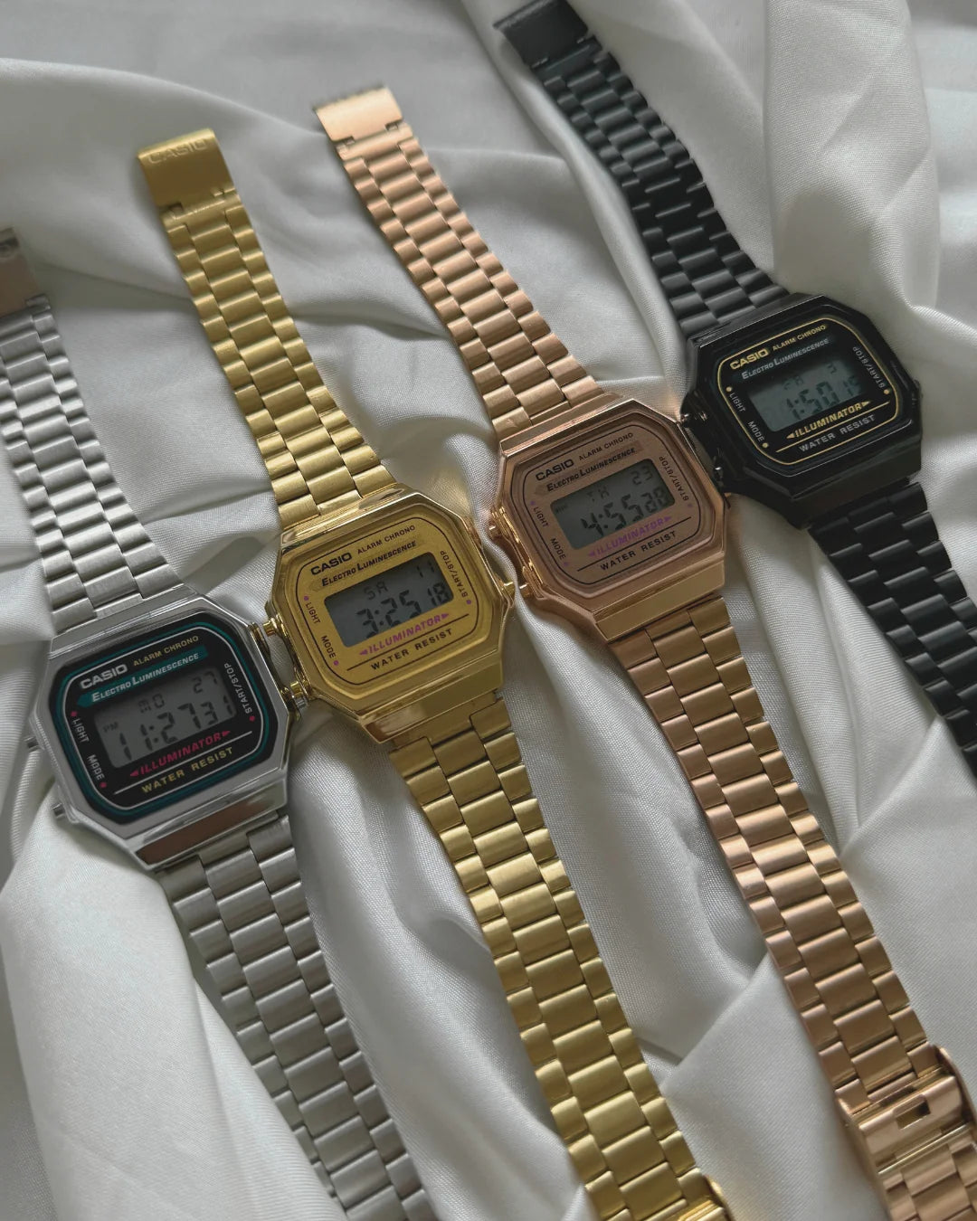Vintage A168 Rose gold ( Digital watch )
